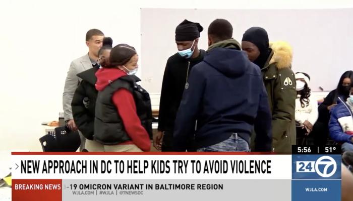 WJLA: New Approach in DC to Help Kids Try to Avoid Violence