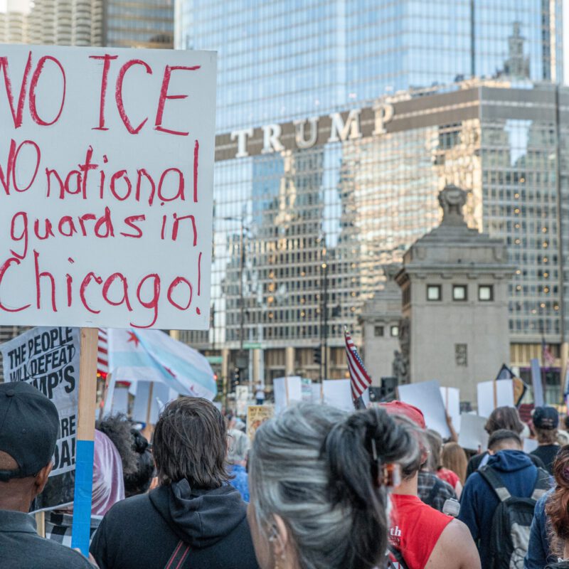 Chicago,,Illinois,,Usa,09-30-2025,No,Ice,No,Troops,Protest,Agains